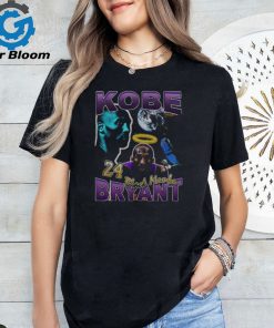 Kobe Bryant Respect 2024 Retro Black Double Sided T Shirt