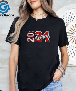 LAMZY Senior 2024 Class of 2024 Seniors Graduation Men's Black Casual T Shirt