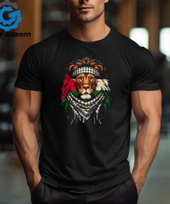 Lion Flag of Palestine Gift for Palestinian from Palestine, Palestine Lion shirt