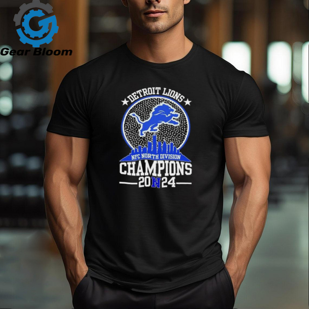 Lions NFC North Champion 2024 T Shirt - Gearbloom