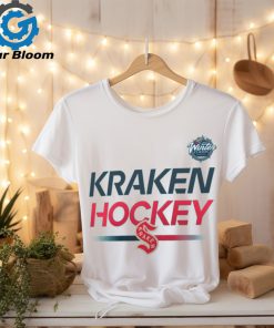 Men's Fanatics Branded Light Blue Seattle Kraken 2024 NHL Winter Classic Authentic Pro Tech T Shirt