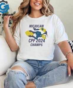 Michigan Wolverines CFP 2024 Player Championship Shirt