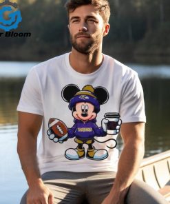 Mickey Mouse Baltimore Ravens Coffee Cup 2024 Shirt