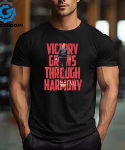 Mikel Arteta Coach Arsenal Victory grows through Harmony signature shirt