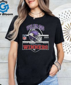 Minnesota Vikings Winners Champions 2023 Super Wild Card NFL Divisional Helmet Logo Shirt