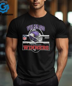 Minnesota Vikings Winners Champions 2023 Super Wild Card NFL Divisional Helmet Logo Shirt