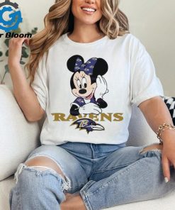 Minnie Mouse Baltimore Ravens Football 2024 shirt