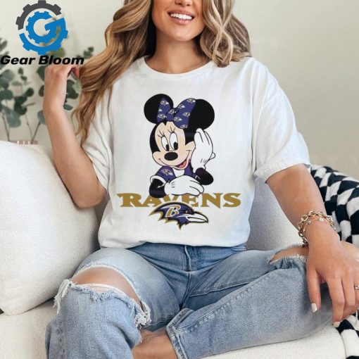 Minnie Mouse Baltimore Ravens Football 2024 shirt