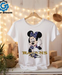 Minnie Mouse Baltimore Ravens Football 2024 shirt