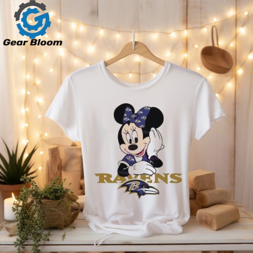 Minnie Mouse Baltimore Ravens Football 2024 shirt