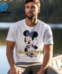 Minnie Mouse Baltimore Ravens Football 2024 shirt