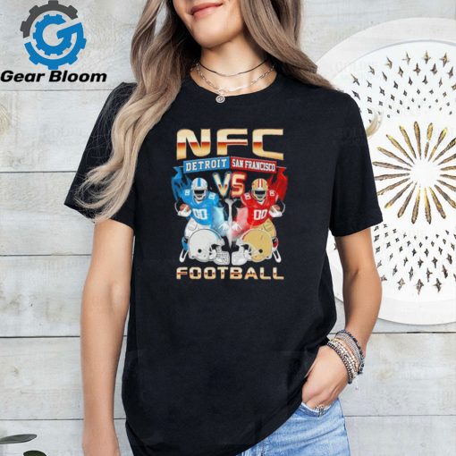 NFC Detroit Lions vs San Francisco 49Ers Football 2023 Shirt