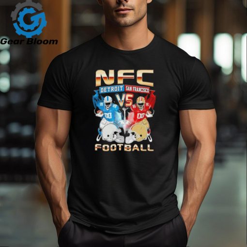 NFC Detroit Lions vs San Francisco 49Ers Football 2023 Shirt