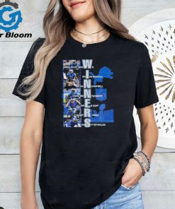 NFL Detroit Lions Team Player Winners Super Bowl LVIII shirt