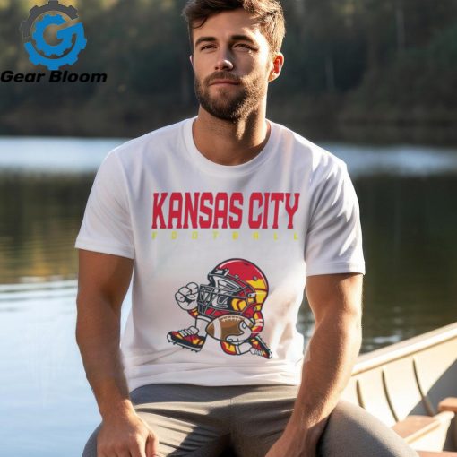 NFL Kansas City Chiefs Football Helmet Run 2024 Shirt