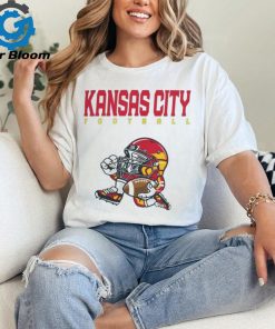 NFL Kansas City Chiefs Football Helmet Run 2024 Shirt