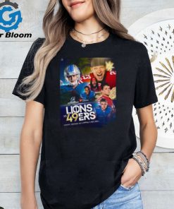 NFL Playoffs NFC Championship 2024 Detroit Lions Vs San Francisco 49ers Matchup January 28th Unisex T Shirt