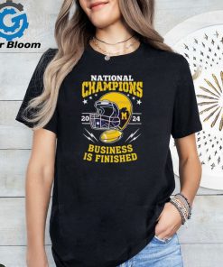 National Champion Business Is Finished Helmet Football 2024 shirt