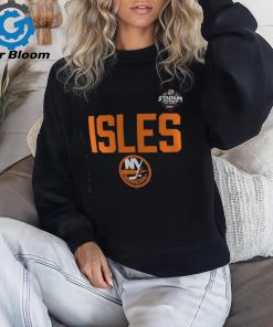 New York Islanders Fanatics Branded Women's 2024 NHL Stadium Series Logo V Neck T shirt