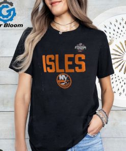 New York Islanders Fanatics Branded Women's 2024 NHL Stadium Series Logo V Neck T shirt