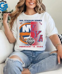 New York Islanders vs. New York Rangers Youth 2024 NHL Stadium Series Matchup T Shirt