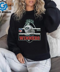New York Jets Winners Champions 2023 Super Wild Card NFL Divisional Helmet Logo Shirt