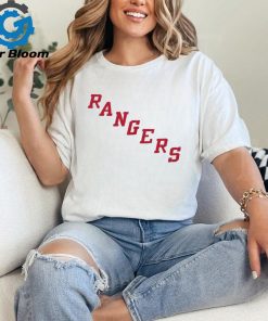 New York Rangers Mitchell & Ness Legendary Slub Vintage Raglan Long Sleeve T Shirt