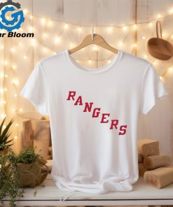 New York Rangers Mitchell & Ness Legendary Slub Vintage Raglan Long Sleeve T Shirt