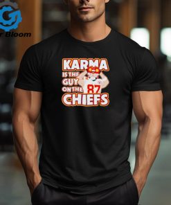 Nice Travis Kelce Karma is the guy on the Kansas City Chiefs shirt