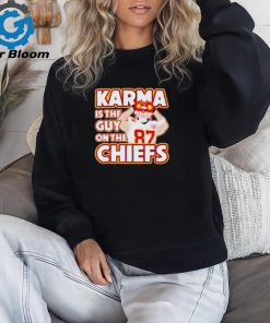 Nice Travis Kelce Karma is the guy on the Kansas City Chiefs shirt