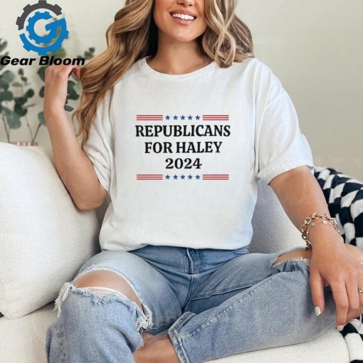 Nikki Haley Republicans For Haley 2024 t shirt