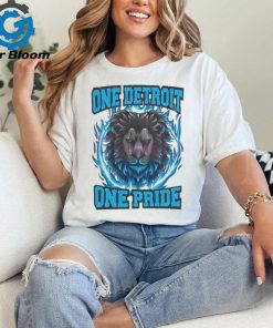 One Detroit One Pride Detroit Lions 2024 shirt