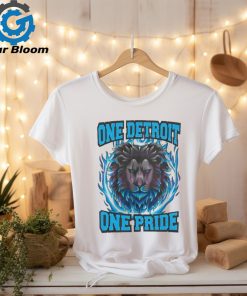 One Detroit One Pride Detroit Lions 2024 shirt