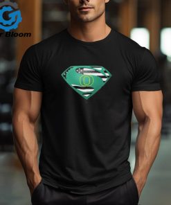 Oregon Ducks Superman logo shirt