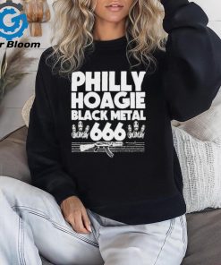 Philly Hoagie Black Ck Met 666 Metal Shirt