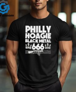 Philly Hoagie Black Ck Met 666 Metal Shirt