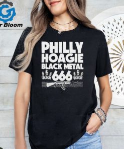 Philly Hoagie Black Ck Met 666 Metal Shirt