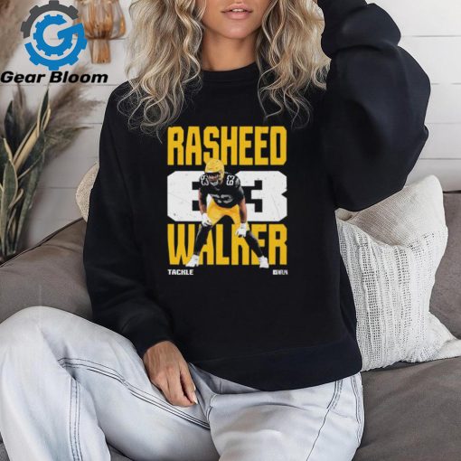 Rasheed Walker 63 Green Bay Packers Tackle Bold shirt