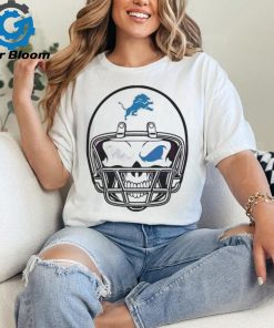 Retro Detroit Lions Skull Helmet 2024 Shirt