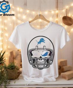 Retro Detroit Lions Skull Helmet 2024 Shirt