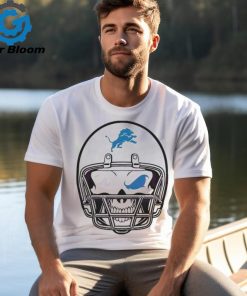 Retro Detroit Lions Skull Helmet 2024 Shirt