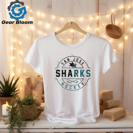 Retro San Jose Sharks Hockey Logo 2024 shirt