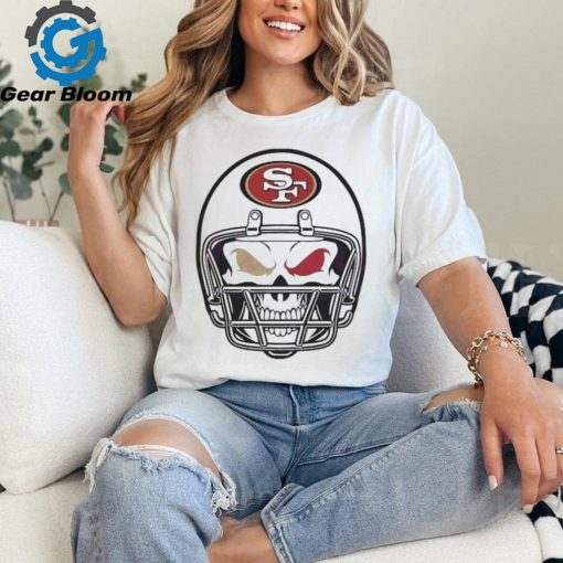 San Francisco 49ers Skull Helmet 2024 Shirt