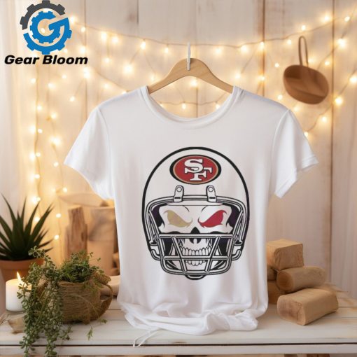 San Francisco 49ers Skull Helmet 2024 Shirt