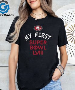 San Francisco 49ers Super Bowl LVIII My First Super Bowl Bodysuit shirt