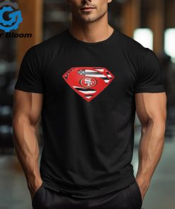 San Francisco 49ers Superman logo shirt