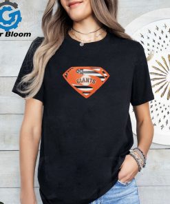 San Francisco Giants Superman logo shirt