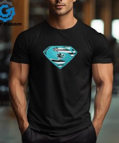 San Jose Sharks Superman logo shirt