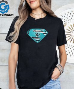 San Jose Sharks Superman logo shirt