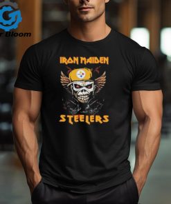 Skull Iron Maiden Pittsburgh Steelers 2024 shirt